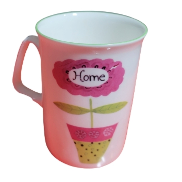 Rose OF ENGLAND FINE BONE CHINA coffee cup mug tea mug flower HOME NWOT - Picture 1 of 9